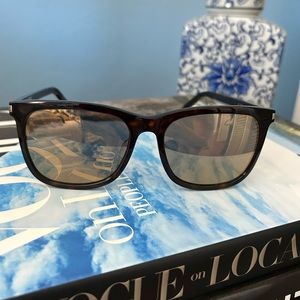 SAINT LAURENT HAVANA SUNGLASSES